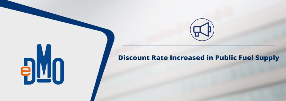 Discount Rate Increased in Public Fuel Supply